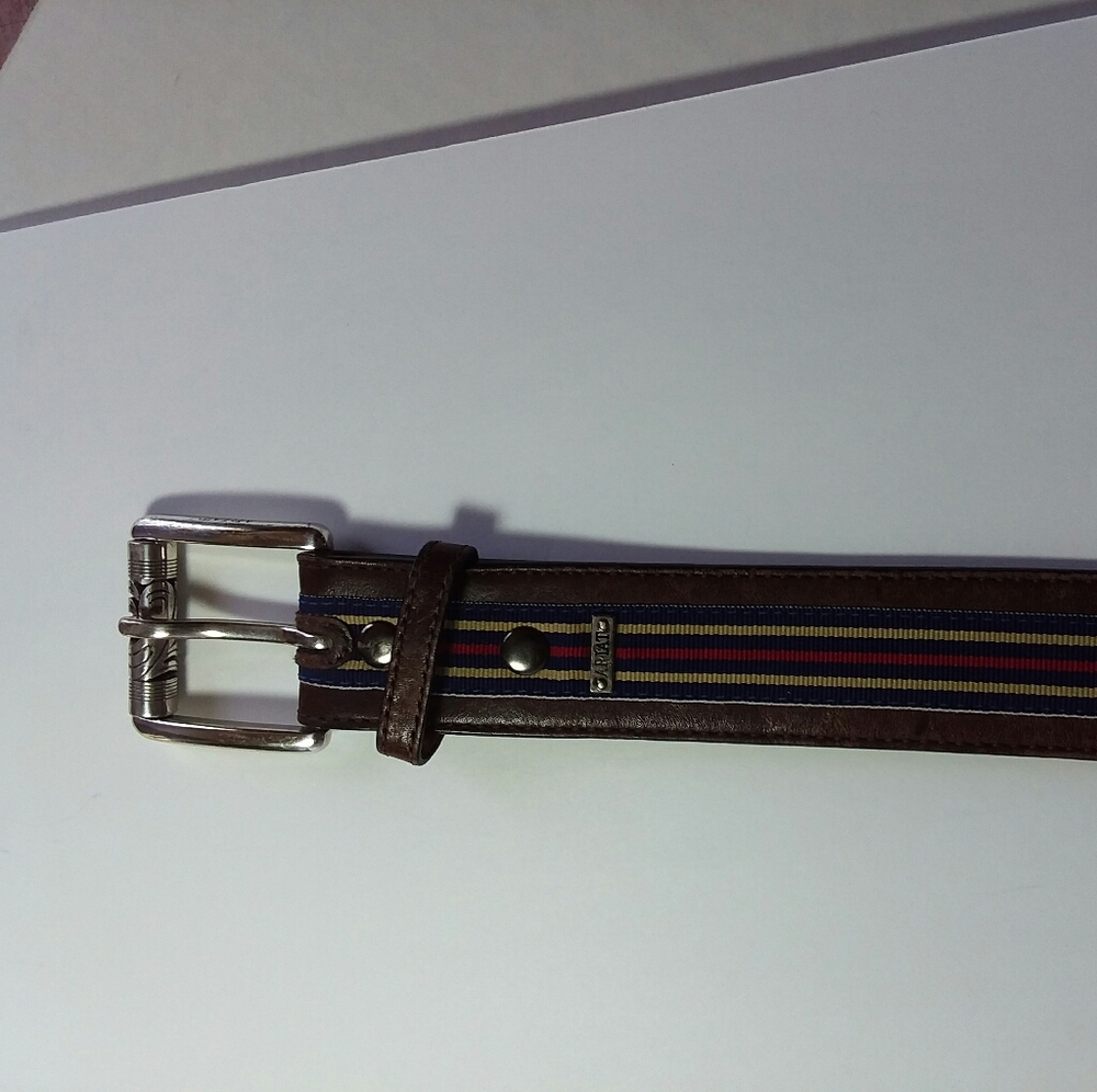 Ariat belt 32 pre-owned brown/multicolr